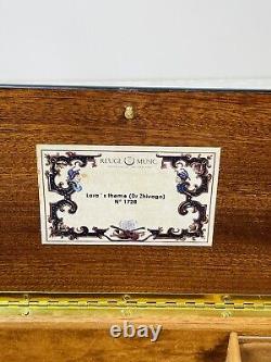 Reuge Sainte Croix Music Jewelry Box Lara's Dr. Zhivago 1728 Switzerland 11.5