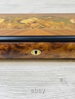 Reuge Sainte Croix Music Jewelry Box Lara's Dr. Zhivago 1728 Switzerland 11.5