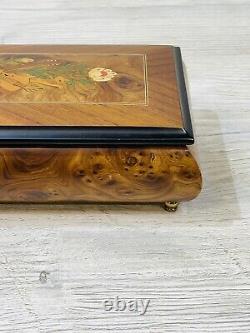 Reuge Sainte Croix Music Jewelry Box Lara's Dr. Zhivago 1728 Switzerland 11.5