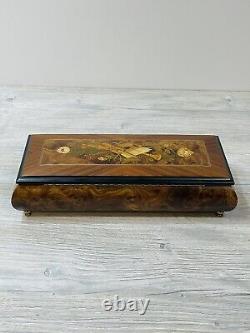 Reuge Sainte Croix Music Jewelry Box Lara's Dr. Zhivago 1728 Switzerland 11.5