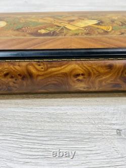 Reuge Sainte Croix Music Jewelry Box Lara's Dr. Zhivago 1728 Switzerland 11.5
