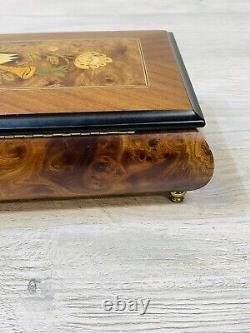 Reuge Sainte Croix Music Jewelry Box Lara's Dr. Zhivago 1728 Switzerland 11.5