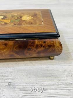 Reuge Sainte Croix Music Jewelry Box Lara's Dr. Zhivago 1728 Switzerland 11.5