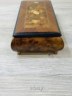 Reuge Sainte Croix Music Jewelry Box Lara's Dr. Zhivago 1728 Switzerland 11.5