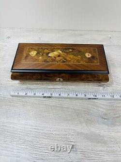 Reuge Sainte Croix Music Jewelry Box Lara's Dr. Zhivago 1728 Switzerland 11.5