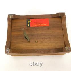 Reuge Sainte-Croix Swiss Movement Cylinder Music Box Strauss Blue Danube CH 2/36