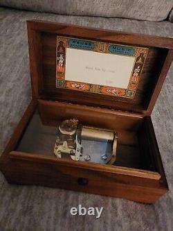 Reuge Sainte Croix Swiss Music Box 1/36 note What Now My Love