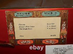 Reuge Sainte Croix Swiss Music Box A BEAUTY/WORKS PERFECTLY WATCH VIDEO