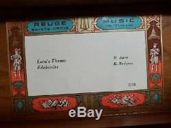 Reuge Sainte Croix Swiss Music Box Edelweiss Dr. Zhivago The Lara's Theme 2/36