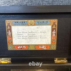 Reuge Sainte-Croix Swiss Music Box Limited Edition 4/50 Mozart Tunes Vintage