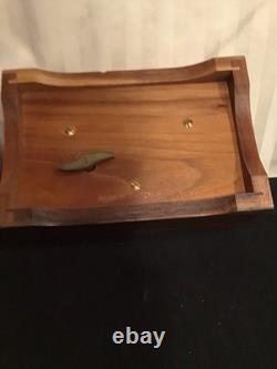 Reuge Sainte Croix Swiss-made Glockenspiel Wood Music Box Plays Music By Mozart