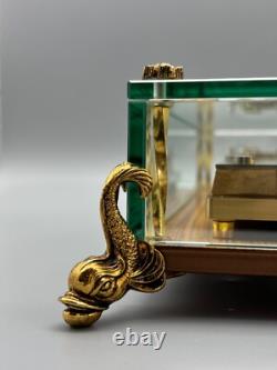 Reuge Sainte-Croix Switzerland 3 Tune 144 Note Music Box with Dolphin Feet MOZART
