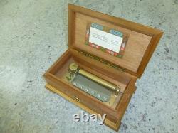 Reuge Sainte Croix Switzerland Music Box CH 3/72- LARA'S THEME DR. ZHIVAGO