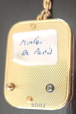 Reuge Sainte Croix Vintage Pocket Music Box Key Chain 1960-70s Switzerland