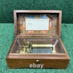 Reuge Sainte Croix Vintage Swiss 2/50 Music Box Edelweiss Working