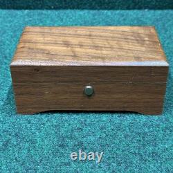 Reuge Sainte Croix Vintage Swiss 2/50 Music Box Edelweiss Working