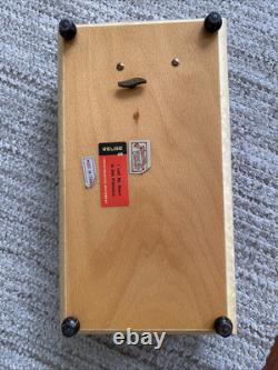 Reuge San Francisco Music Box Co Wood Laquer Memory Music Box withLocking Key