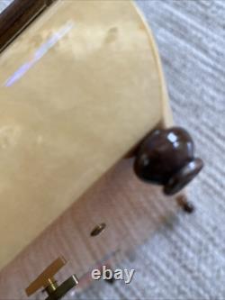 Reuge San Francisco Music Box Co Wood Laquer Memory Music Box withLocking Key