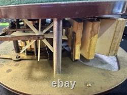Reuge Singing Bird Cage Automaton Music Box Swiss Gold Vintage Reuge Singing Bird Cage Automaton Music Box Swiss Gold Vintage
