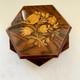 Reuge Sorrento Italy Inlaid Wood Music Box Lara's Theme Hexagon Large 9