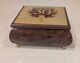 Reuge Square Musical Jewelry Box 30 Playing Speak Softly Love