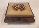 Reuge Square Musical Jewelry Box 80 Playing -Anniversary Waltz