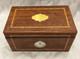 Reuge St. Croix Carillon Inlay Walnut 60 Note Music Box with Clock Works SN 1956