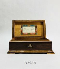 Reuge St Croix Music box Switzerland 6 song 6/41 Brahms Suppe Braga Offenbach
