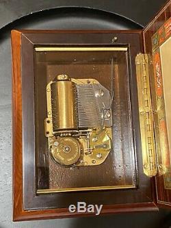 Reuge St Croix Swiss Music Box 2/36 Plays Edelweiss & Dr. Schiwago. GORGEOUS