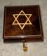 Reuge Star of David Musical Jewelry Box Plays Memory Swiss Italy Jewish RARE