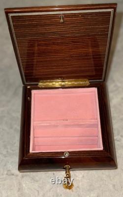 Reuge Star of David Musical Jewelry Box Plays Memory Swiss Italy Jewish RARE