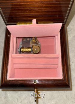 Reuge Star of David Musical Jewelry Box Plays Memory Swiss Italy Jewish RARE