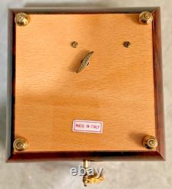 Reuge Star of David Musical Jewelry Box Plays Memory Swiss Italy Jewish RARE