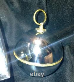 Reuge Ste Croix Music Box Ball Christmas Ornament Working Anniversary