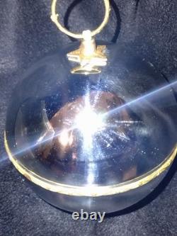 Reuge Ste Croix Music Box Ball Christmas Ornament Working Anniversary