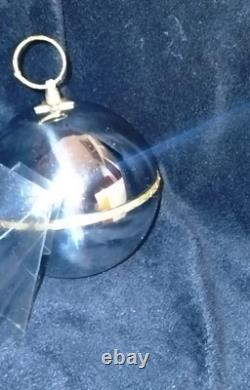 Reuge Ste Croix Music Box Ball Christmas Ornament Working Anniversary