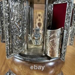 Reuge Ste. Croix Music Box Cigarette Cigar Lipstick Italy Ornate Works