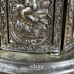 Reuge Ste. Croix Music Box Cigarette Cigar Lipstick Italy Ornate Works