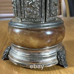 Reuge Ste. Croix Music Box Cigarette Cigar Lipstick Italy Ornate Works