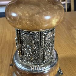 Reuge Ste. Croix Music Box Cigarette Cigar Lipstick Italy Ornate Works