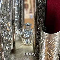 Reuge Ste. Croix Music Box Cigarette Cigar Lipstick Italy Ornate Works