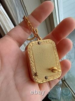Reuge Ste. Croix Vintage Music Box Swiss Made Miniature Music Box Working Rare