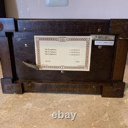 Reuge Swiss 72-Note Music Box 3 Beethoven Symphonies 5th 6th 9th
