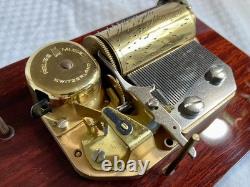 Reuge Swiss Crystal Music Box 2/36. VIDEO