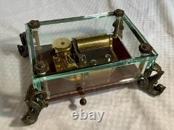 Reuge Swiss Crystal Music Box 2/36. VIDEO