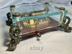 Reuge Swiss Crystal Music Box 2/36. VIDEO