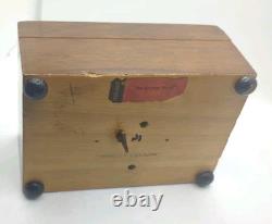 Reuge Swiss Dancing Couple Music Jewelry Box Strauss Emperor Waltz Automation