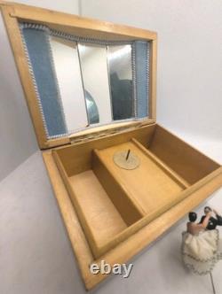 Reuge Swiss Dancing Couple Music Jewelry Box Strauss Emperor Waltz Automation