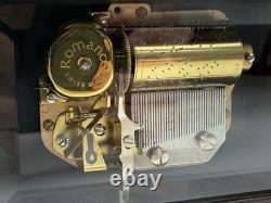 Reuge Swiss Kohaut & Co Romance Music Box Vintage Made in California Vtg