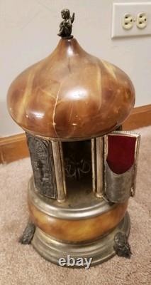 Reuge Swiss Menuet Lipstick Holder Music Box Dr Zhivago Strangers in the Night